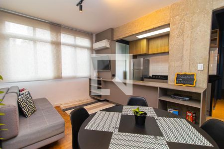 Apartamento à venda com 43m², 1 quarto e sem vaga Apartamento à venda com 43m², 1 quarto e sem vagaSala