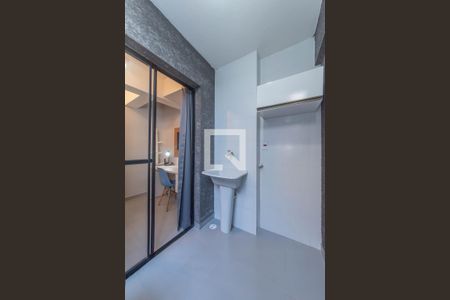 Sacada  de kitnet/studio para alugar com 1 quarto, 25m² em Jardim Oriental, São Paulo