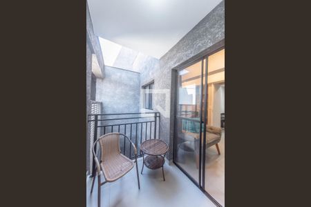 Sacada  de kitnet/studio para alugar com 1 quarto, 25m² em Jardim Oriental, São Paulo