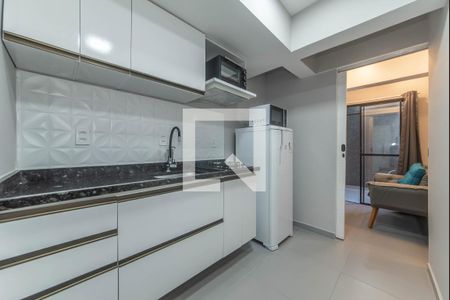 Studio para alugar com 25m², 1 quarto e sem vagaCozinha
