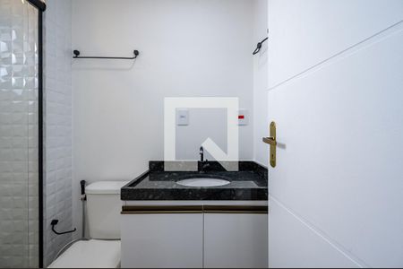 Studio para alugar com 25m², 1 quarto e sem vaga Studio para alugar com 25m², 1 quarto e sem vagaBanheiro