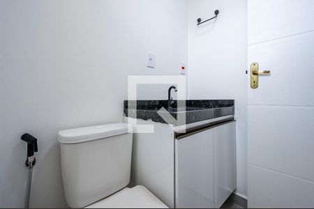 Studio para alugar com 25m², 1 quarto e sem vaga Studio para alugar com 25m², 1 quarto e sem vagaBanheiro