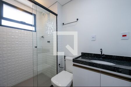Studio para alugar com 25m², 1 quarto e sem vaga Studio para alugar com 25m², 1 quarto e sem vagaBanheiro
