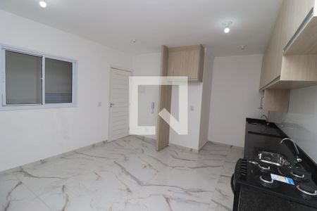 Sala de TV de apartamento à venda com 1 quarto, 40m² em Vila Azevedo, São Paulo