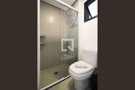 Banheiro de apartamento para alugar com 1 quarto, 38m² em Vila Olímpia, São Paulo