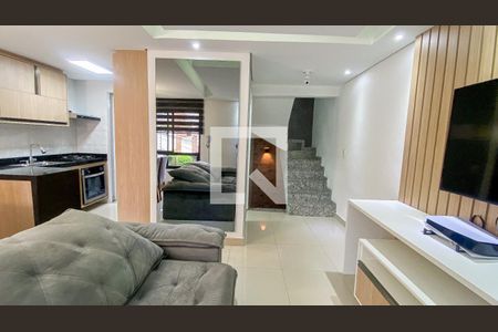 Sala - Sala de Jantar  de casa à venda com 2 quartos, 153m² em Parque das Nações, Santo André