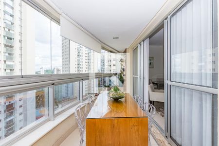 Varanda da Sala de apartamento à venda com 3 quartos, 104m² em Vila da Serra, Nova Lima