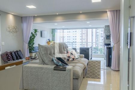 Sala de apartamento para alugar com 3 quartos, 106m² em Chácara Califórnia, São Paulo