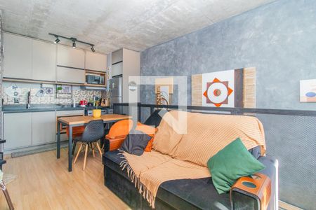 Sala de apartamento para alugar com 1 quarto, 64m² em Menino Deus, Porto Alegre