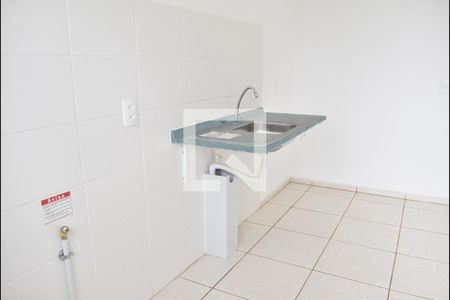 Apartamento para alugar com 42m², 2 quartos e sem vagaDetalhe da cozinha