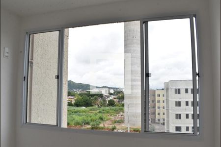 Janela da Sala de apartamento para alugar com 2 quartos, 42m² em Campo Grande, Rio de Janeiro