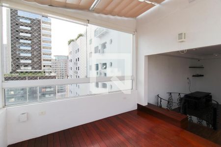 Sacada/ Jacuzzi  de apartamento para alugar com 3 quartos, 165m² em Vila Nova Conceição, São Paulo