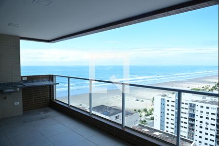 Varanda de apartamento para alugar com 3 quartos, 144m² em Aviação, Praia Grande