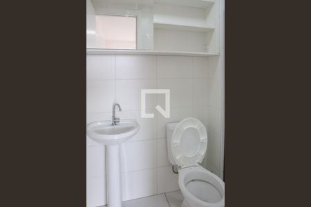 Banheiro da Suíte de apartamento à venda com 1 quarto, 31m² em Bom Retiro, São Paulo