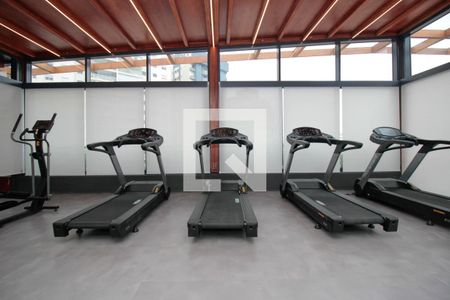 Studio para alugar com 29m², 1 quarto e sem vaga Studio para alugar com 29m², 1 quarto e sem vagaAcademia