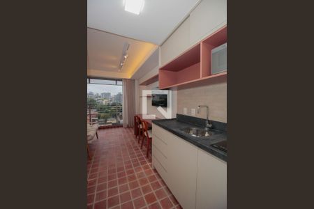 Studio para alugar com 29m², 1 quarto e sem vaga Studio para alugar com 29m², 1 quarto e sem vagaCozinha