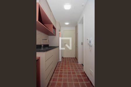 Cozinha de kitnet/studio para alugar com 1 quarto, 29m² em Pinheiros, São Paulo