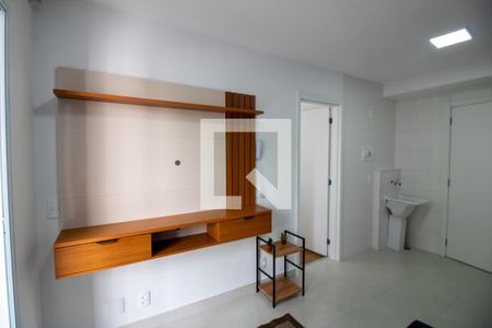 Sala de apartamento para alugar com 1 quarto, 27m² em Jardim Caravelas, São Paulo