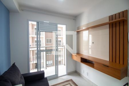 Sala de apartamento para alugar com 1 quarto, 27m² em Jardim Caravelas, São Paulo