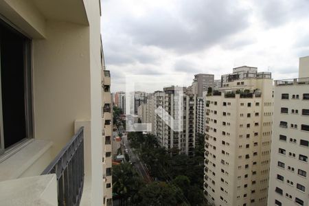 Vista da Varanda de apartamento à venda com 4 quartos, 394m² em Indianópolis, São Paulo