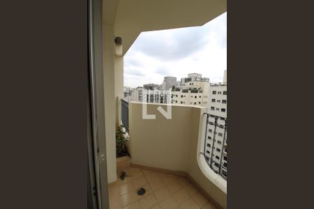 Varanda da Sala de apartamento à venda com 4 quartos, 394m² em Indianópolis, São Paulo