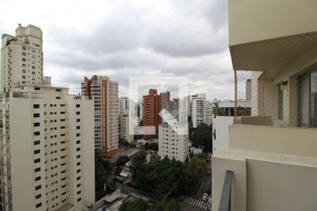 Vista da Varanda de apartamento à venda com 4 quartos, 394m² em Indianópolis, São Paulo