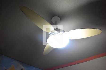 Sala - Ventilador de Teto de casa para alugar com 1 quarto, 50m² em Campo Grande, Rio de Janeiro