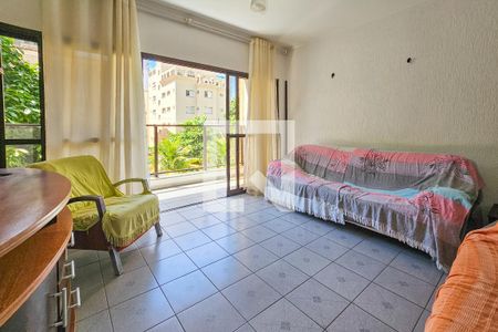 Sala de apartamento para alugar com 3 quartos, 127m² em Balneario Guarujá, Guarujá