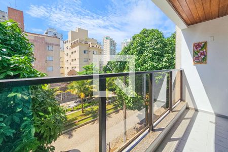 Varanda de apartamento para alugar com 3 quartos, 127m² em Balneario Guarujá, Guarujá