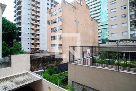 Vista da Sala de apartamento à venda com 1 quarto, 50m² em Consolação, São Paulo