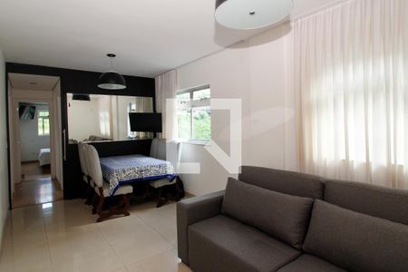 Sala de apartamento à venda com 3 quartos, 101m² em Sion, Belo Horizonte