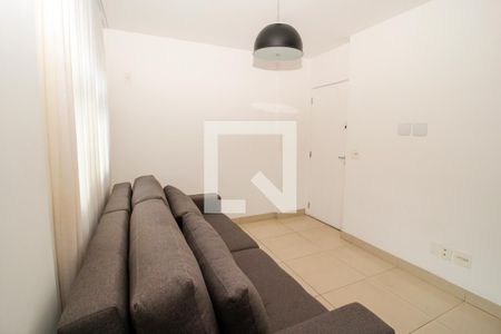Sala de apartamento à venda com 3 quartos, 101m² em Sion, Belo Horizonte