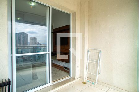 Varanda da Sala de apartamento para alugar com 1 quarto, 50m² em Centro, São Paulo