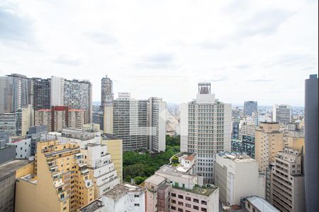 Vista da Varanda da Sala de apartamento para alugar com 1 quarto, 50m² em Centro, São Paulo