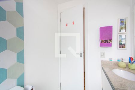 Apartamento à venda com 115m², 3 quartos e 2 vagasBanheiro do quarto 1