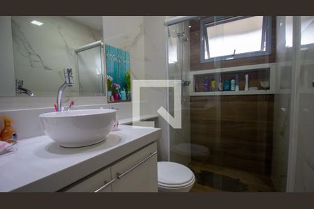 Banheiro Social de apartamento para alugar com 3 quartos, 91m² em Recreio dos Bandeirantes, Rio de Janeiro