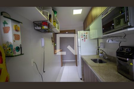Cozinha e Área de Serviço de apartamento para alugar com 3 quartos, 91m² em Recreio dos Bandeirantes, Rio de Janeiro
