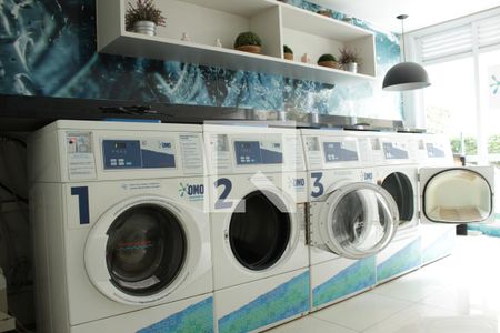 Studio para alugar com 37m², 1 quarto e 1 vagaLavanderia