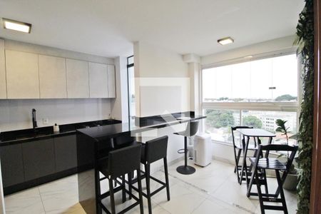 Sala 2 de apartamento para alugar com 2 quartos, 62m² em Granja Marileusa, Uberlândia