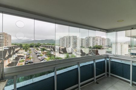 Varanda de apartamento para alugar com 2 quartos, 78m² em Recreio dos Bandeirantes, Rio de Janeiro