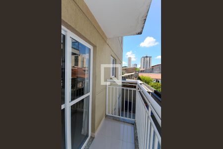 Varanda da Sala de apartamento à venda com 2 quartos, 54m² em Vila Galvão, Guarulhos