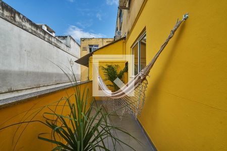 Varanda de apartamento à venda com 1 quarto, 56m² em São Cristóvão, Rio de Janeiro