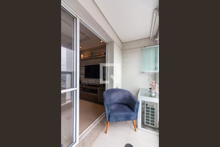 Varanda  de apartamento à venda com 2 quartos, 76m² em Centro, Osasco