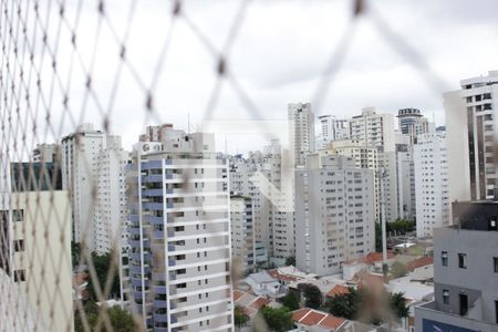 Vista da Sala de apartamento para alugar com 3 quartos, 129m² em Jardim Paulista, São Paulo