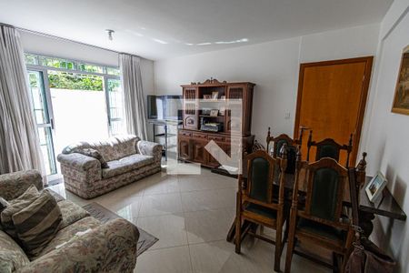 Sala de apartamento à venda com 3 quartos, 120m² em Liberdade, Belo Horizonte