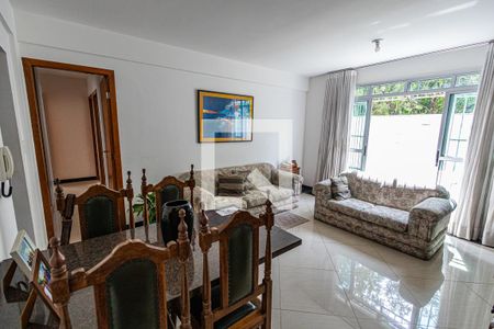 Sala de apartamento à venda com 3 quartos, 120m² em Liberdade, Belo Horizonte