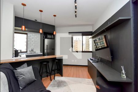 Sala de apartamento à venda com 1 quarto, 38m² em Jardim Paulista, São Paulo