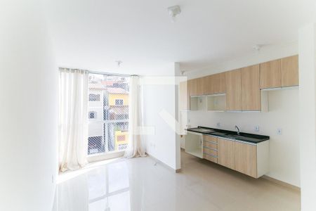Sala de apartamento para alugar com 2 quartos, 53m² em Jardim Santa Rosa, Taboão da Serra