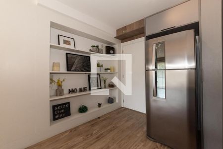 Cozinha de apartamento à venda com 1 quarto, 49m² em Brooklin, São Paulo