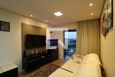 Sala de apartamento à venda com 2 quartos, 53m² em Santa Maria, Santo André